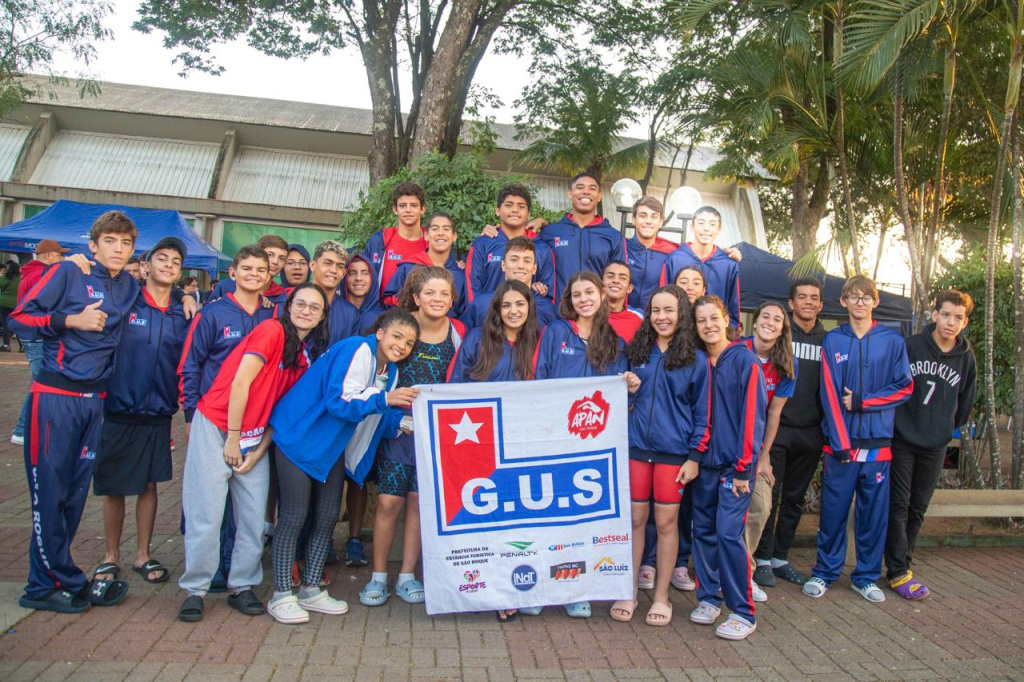 Natação do GUS conquista 23 medalhas no Torneio Regional da Federação Aquática Paulista da 2ª Região